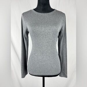 a new day Knit Gray Crew Neck Sweater